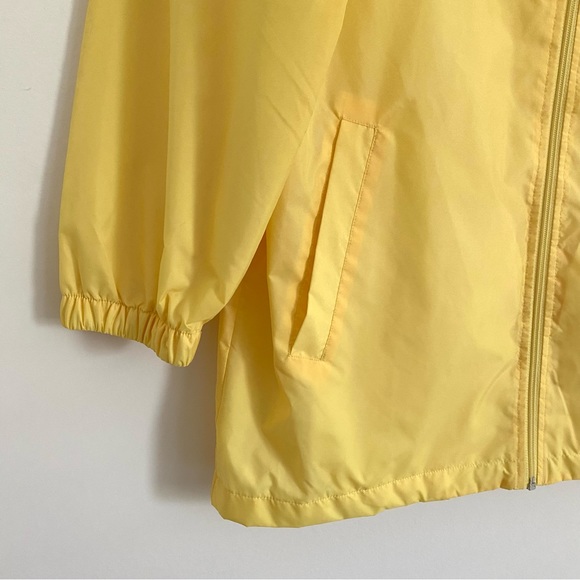 Vintage Blair Yellow Spring Floral Embroidered Windbreaker Sailing Rain Jacket S - Picture 5 of 8
